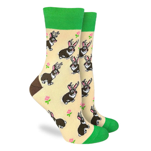 Spring Jackalope Socks - Women's Sizing