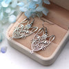 Celestial Cat Dangle Earrings