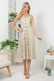 Vintage Floral Cami Dress