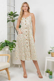 Vintage Floral Cami Dress