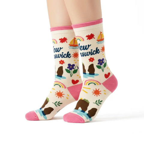 New Brunswick Hopewell Rocks Unisex Fit Socks