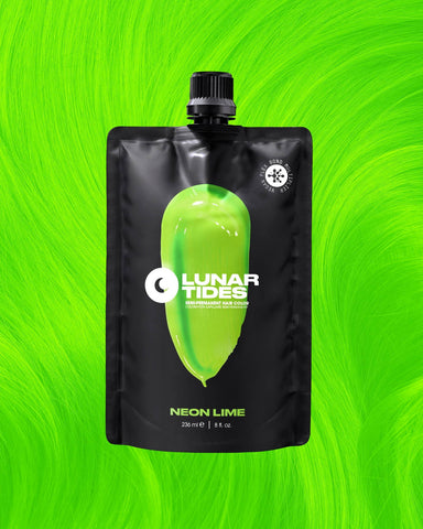 Neon Lime Semi Permanent Hair Dye 4 Oz.