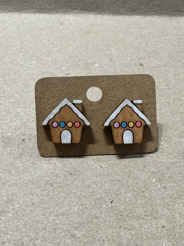 Gingerbread House Wooden Studs