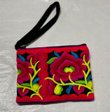 Vibrant Embroidered Change Purse