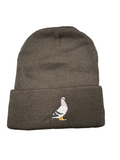 Embroidered Pigeon Beanie