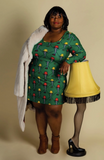 Leg Lamp Holiday Fit & Flare Dress