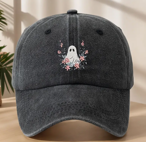 Floral Sheet Ghost Dad Hat Ball Caps