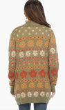 Fair Isle Mushroom Cardigan - Assorted Colours