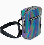 Sidekick Convertible Cross Body Bag - Reflective Rainbow