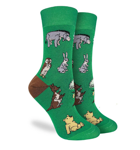 Winnie-The-Pooh Crew Socks -Women's Sizing