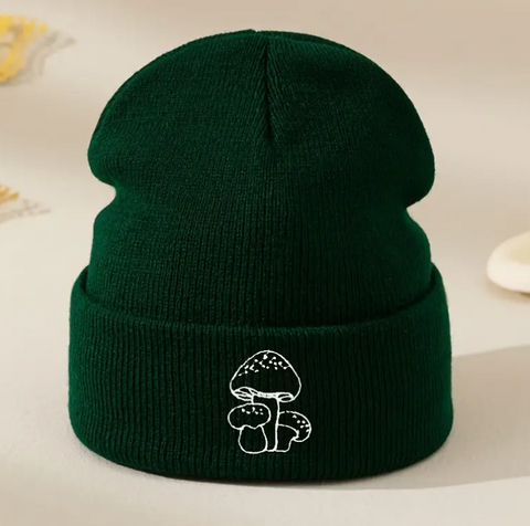 Mushroom Trio Beanie