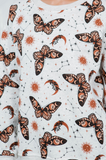 Moon Moth Over-All Print Crewneck Sweatshirt