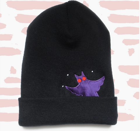 Mothman Monster Crytpid Winter Beanie Hat