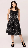 Belle 50's Style Snowflake Print Dress