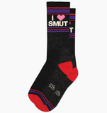 I Heart Smut Gym Socks