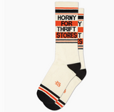 Horny for Thrift Stores Gym Socks