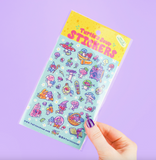 Magic Mushroom Glitter Sticker Sheet