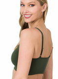 V-Lattice Seamless Bralette - Assorted Colours