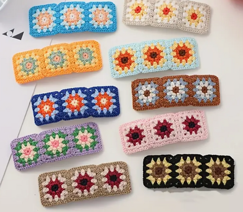 Crochet Hair Clip