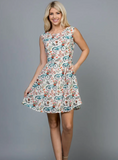 Bicycle Print Dress