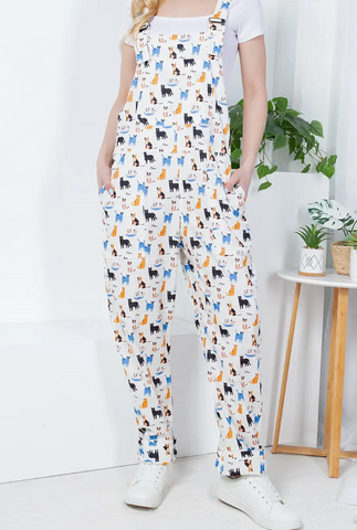 Colourful Cats Overalls