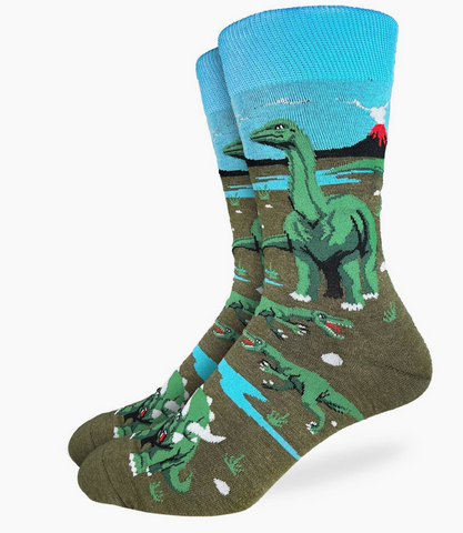 Dinosaur World Socks - Men's Sizing