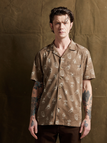 Desert Donut Button Up Shirt