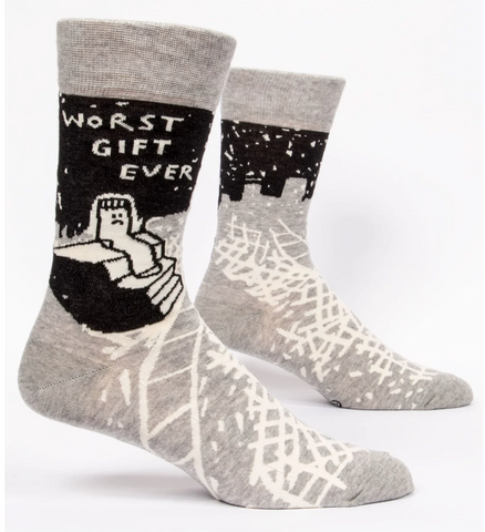 Worst Gift Ever Men's Crew Socks