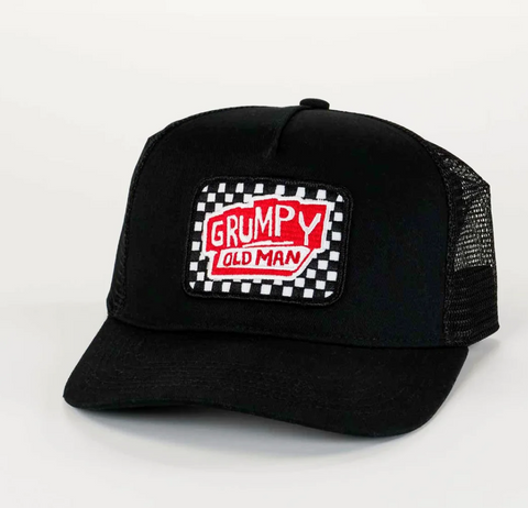 Grumpy Old Man Trucker Hat