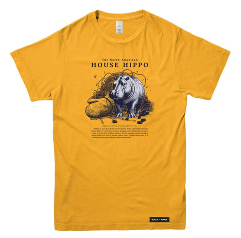 North American House Hippo Unisex T-shirt