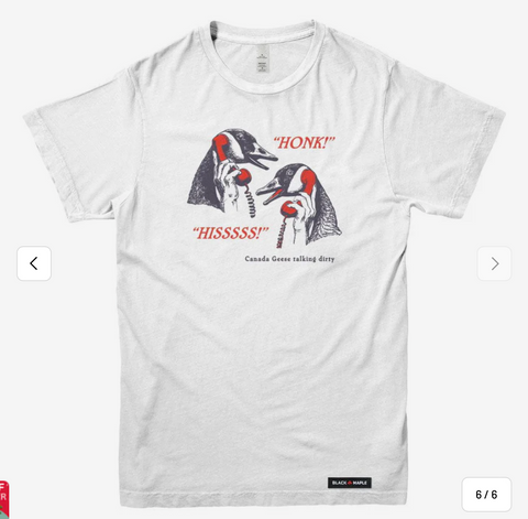 Foul Mouthed Geese Unisex Tee