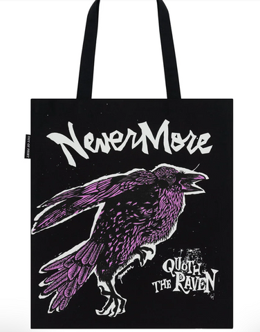 Edgar Allan Poe Nevermore Tote Bag
