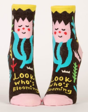 Look Who's Blooming Women's Ankle Socks