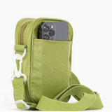 Crossbody Mini Brick Bag - Olive Green
