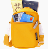 Crossbody Mini Brick Bag - Mustard Yellow