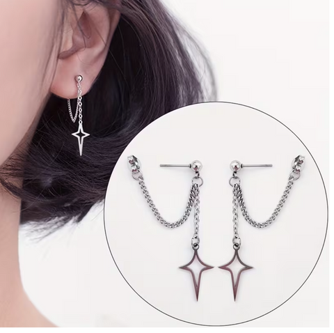 Assorted Chain Glimmer Earrings