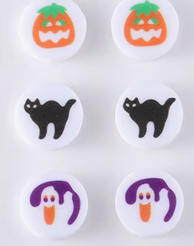 Halloween Cookie Studs