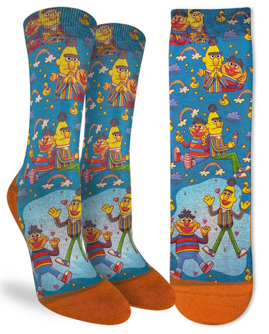 Sesame Street Bert and Ernie Rainbow  - Men's Sizing