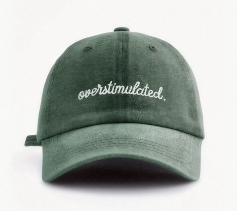 Overstimulated Embroidered Stitched Ball Cap