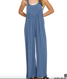 Woven Rayon Crepe Overalls