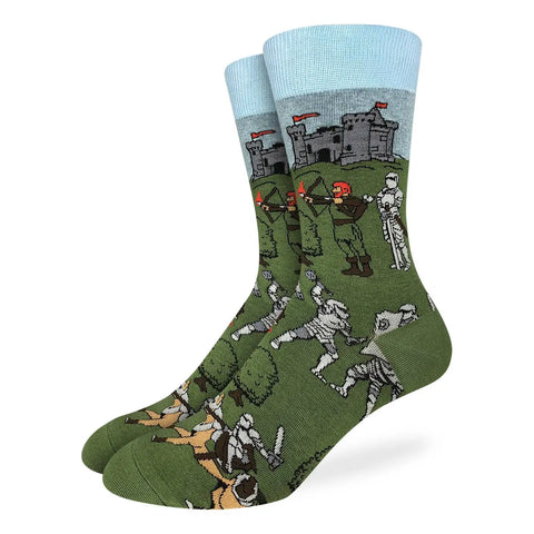 Medieval Knights Socks - Men's Sizing