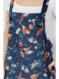 Colourful Bird Corduroy Overalls