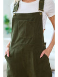 Classic Green Corduroy Overalls