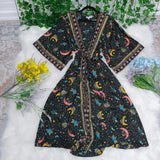 Long Silk Boho Celestial Kimonos (With Pockets!)