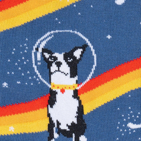 Astro Puppy Men's Crew Socks