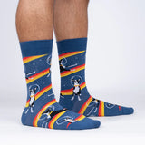 Astro Puppy Men's Crew Socks