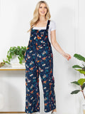 Colourful Bird Corduroy Overalls