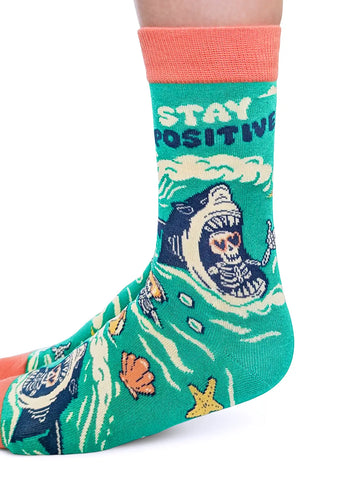 Stay Positive Socks - Women's Sizing