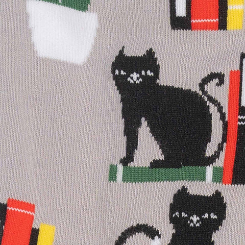 Booked For Meow Women's Crew Socks