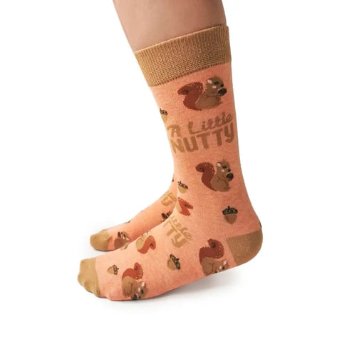 A Little Nutty Socks - Women's Sizing